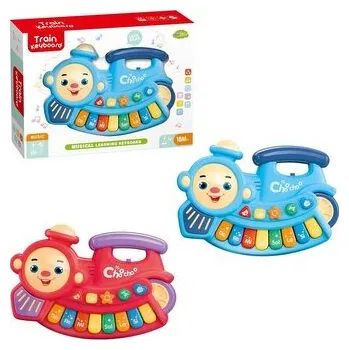 Hudební nástroj pro děti Pianinko muzyczne lokomotywa MIX