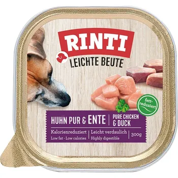 Krmivo pro psa Rinti Leichte Beute čisté kuřecí a kachní maso 9 × 300 g