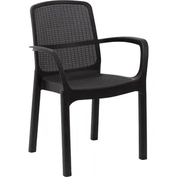 TOOMAX SIROLO plastové křeslo - grafit