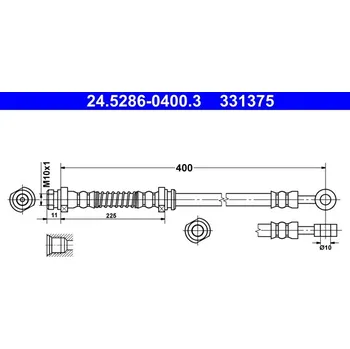 Brzdová hadice Brzdová hadice ATE 24.5286-0400.3