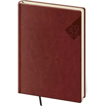 Kancelářské potřeby Týdenní diář A5 Nebrasca angl. červený (DN423-5-25)