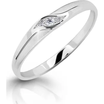 Prsten Cutie Jewellery Něžný zásnubní prsten z bílého zlata Z6815–2844-10-X-2 54 mm + 2 měsíce na vrácení zboží