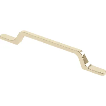 Úchytka UZ-FLAVIO-128-03 zlatá lesklá