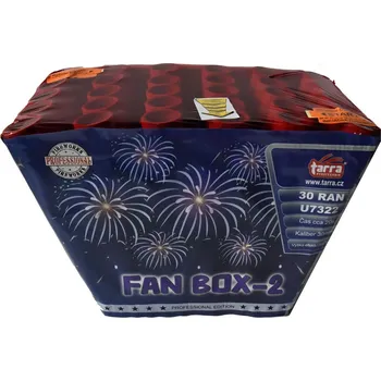 Zábavní pyrotechnika OHŇOSTROJ / BATERIE VÝMETNIC FAN BOX 2 - 30 RAN 4/1