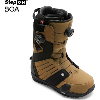 Boty na snowboard Boty na snowboard DC Judge Step On light brown/black UK 9,5 (EUR 44) 2025 - Odesíláme do 24 hodin