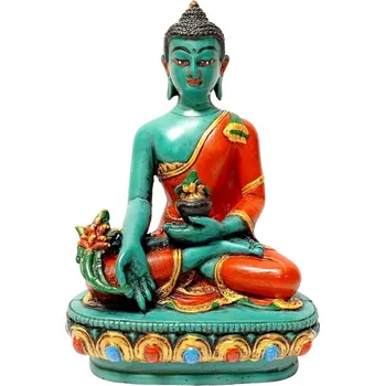 Soška barevná Bhaišadžjagurubuddha 18 cm var.: B