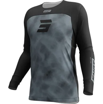 Moto dres Motokrosový dres Shot Contact Onyx černo-šedý