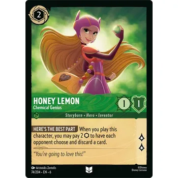 Sběratelská karetní hra Honey Lemon 074/204 - Azurite Sea Typ karty: Non-Holo