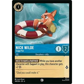 Sběratelská karetní hra Nick Wild 148/204 - Azurite Sea Typ karty: Non-Holo