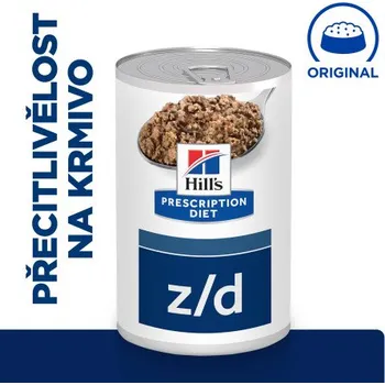 Krmivo pro psa Hill's PD Dog Z/D Ultra Alergen Free Skin & Food Sensitive Chicken konz. 370g