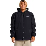 Zimní bunda do města Quiksilver Rain Cloud Warm Hooded Coach black L 2025 - Odesíláme do 24 hodin