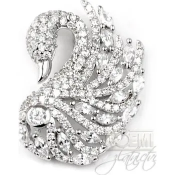 Přívěsek Stříbrný přívěšek labuť strz0148f