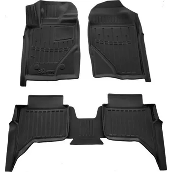 autokoberec Gumové 3D koberce (TPE), VW Amarok (NF), Stingray