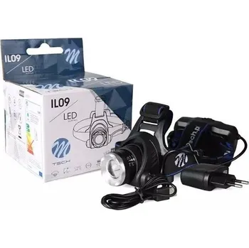 Čelovka M-TECH Čelová svítilna 800 lm, IL09