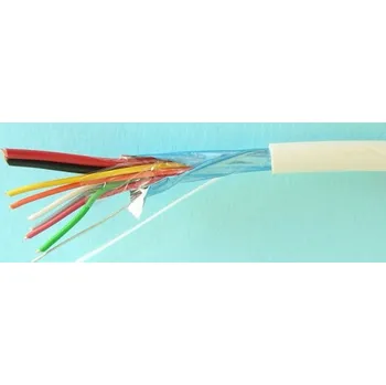 elektrický kabel E-CABLE, Ltd. VEZ 2x0,75+8x0,22 /100m