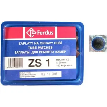 Cyklo nářadí Záplata ZS 1 Ferdus 20mm, kulatá