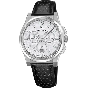 Hodinky Festina Swiss Made 20060/1 + prodloužená záruka 5 let + 5 let na výměnu baterie zdarma + možnost výměny do 190 dní + doprava zdarma