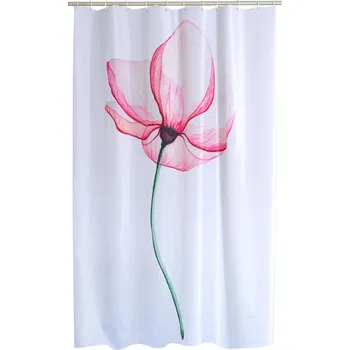 Sprchový závěs Ridder Belle Sprchový závěs 180x200 cm, textilní, kytička, 4107300