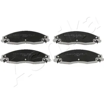 Brzdová destička Sada brzdových destiček, kotoučová brzda ASHIKA GROUP 50-00-014