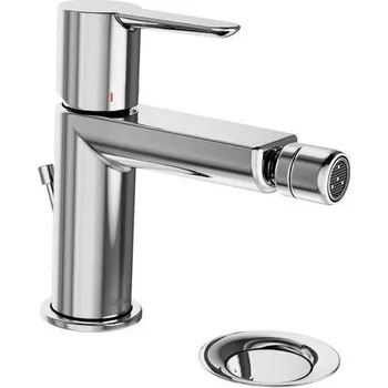 Ravak Puri bidetová stojánková baterie PU 055.00, s výpustí, chrom (X070144)