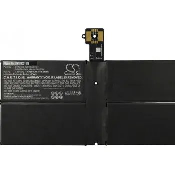 Baterie k notebooku VHBW Baterie pro Microsoft Surface Pro 7 Plus, 1960, 6400 mAh