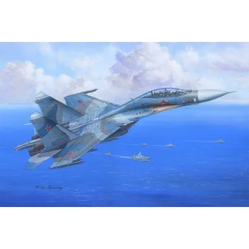 Plastikový model Suchoj Su-27UB Flanker C - Hobby Boss 81713