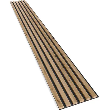 akustický panel Lameo Akustický 3D panel na černé plsti 30 x 2,5 x 275 cm 1 ks