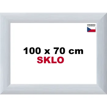 Puzzle BFHM Alaska hliníkový rám na puzzle 100x70cm - stříbrný