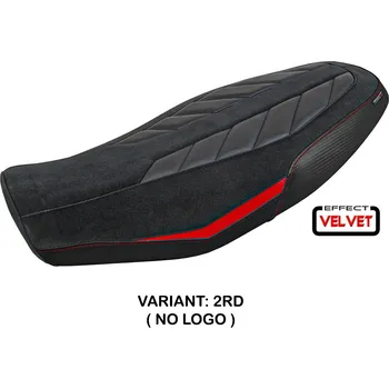 Moto sedlo TPZ Italia Potah sedla Ducati Scrambler 800 (23-24) Rimini model potah sedla: bez loga 2RD (red)