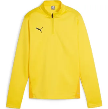 Dámské tričko Triko s dlouhým rukávem Puma teamGOAL Training 1/4 Zip Top Jr 658632-07 Velikost 128