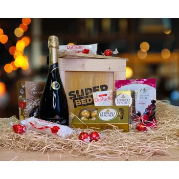 Cukrovinka Superbedny Superbedna s čokoládou a šampaňským Prestige Brut