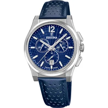 Hodinky Festina Swiss Made 20060/2 + prodloužená záruka 5 let + 5 let na výměnu baterie zdarma + možnost výměny do 190 dní + doprava zdarma