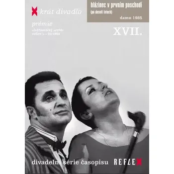 DVD film Blázinec v prvním poschodí DAMU 1985 DVD (X-krát divadlo papírová pošetka malá čtvercová)