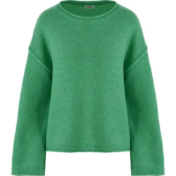 Dámský svetr ZELENÝ SVETR S VLNOU s.Oliver