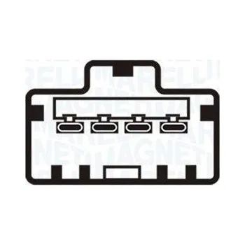 Stahovačka okna Zvedací zařízení oken MAGNETI MARELLI 350103170129