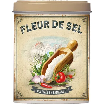 Kuchyňská sůl Esprit Provence Sůl z Camargue Sůl v plechovce - Vločky, 60 g