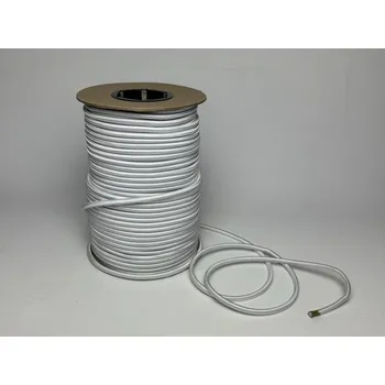 Lany Pružné gumové lano 8mm - 100m na cívce, černá