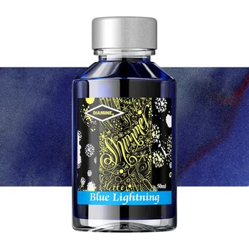 Inkoust Diamine Shimmering 50 ml - Blue Lightning