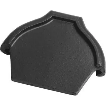 pálená krytina Ukončení hřebene TONDACH vrchní k drážkovému hřebene Stod engoba černá – 21 cm