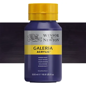 Výtvarná barva Akrylová barva Winsor & Newton 500ml - Winsor Violet