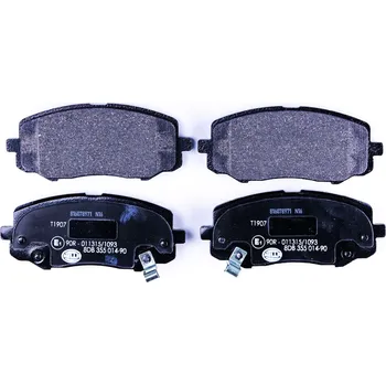 Brzdová destička Sada brzdových destiček, kotoučová brzda HELLA 8DB 355 014-901