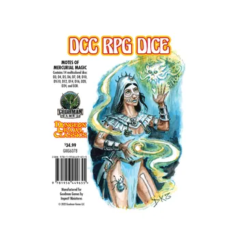 Hrací kostka Goodman Games DCC Dice Motes of Mercurial Magic