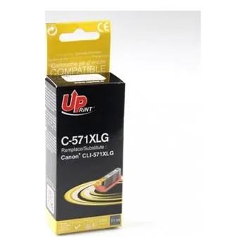 UPrint kompatibilní ink s CLI571GY XL, grey, 300str., 11ml, C-571XLGY, high capacity, pro Canon PIXMA MG7750, MG7751, MG7752, MG77