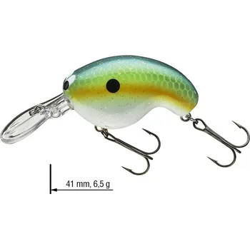 Umělá nástraha Wobler Chibi Fuku Crank DAIWA PROREX - 4,1 cm - Blue Perch