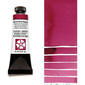 Výtvárné potřeby Akvarelová barva Daniel Smith Extra Fine, 15ml - růžová Barva: 90 - Quinacridone Magenta