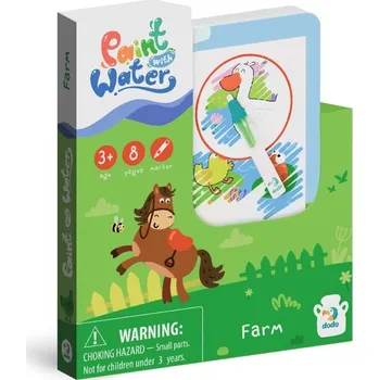 omalovánky DODO Vodní malování Farma