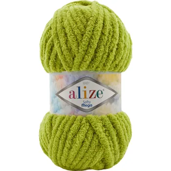 Galanterie Alize Softy mega 11 zelená