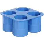 Forma na ledové panáky, BarUp, Modrá, 122x122x(H)60mm