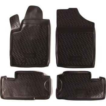 autokoberec Gumové koberce PEUGEOT Partner 06/2008->