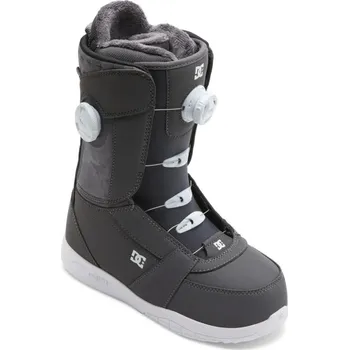 Boty na snowboard Dámské boty na snowboard DC Lotus Dark Grey/White 40,5 EU(7UK)